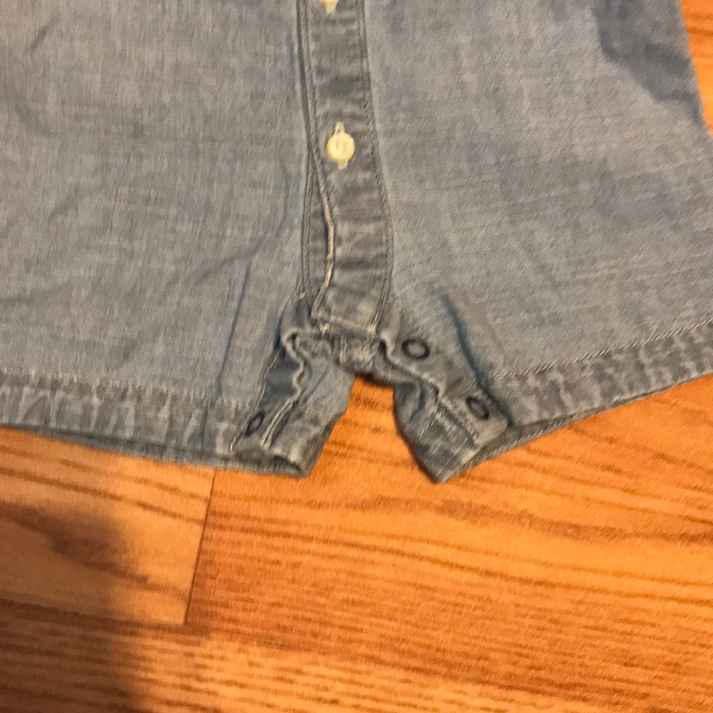 Ralph Lauren Denim Romper 3 Months - Picture 6 of 10